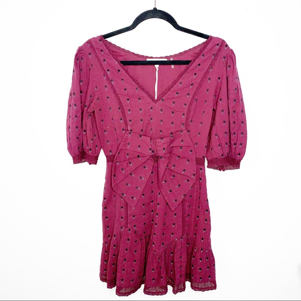 Love Shack Fancy Lena Mini Dress